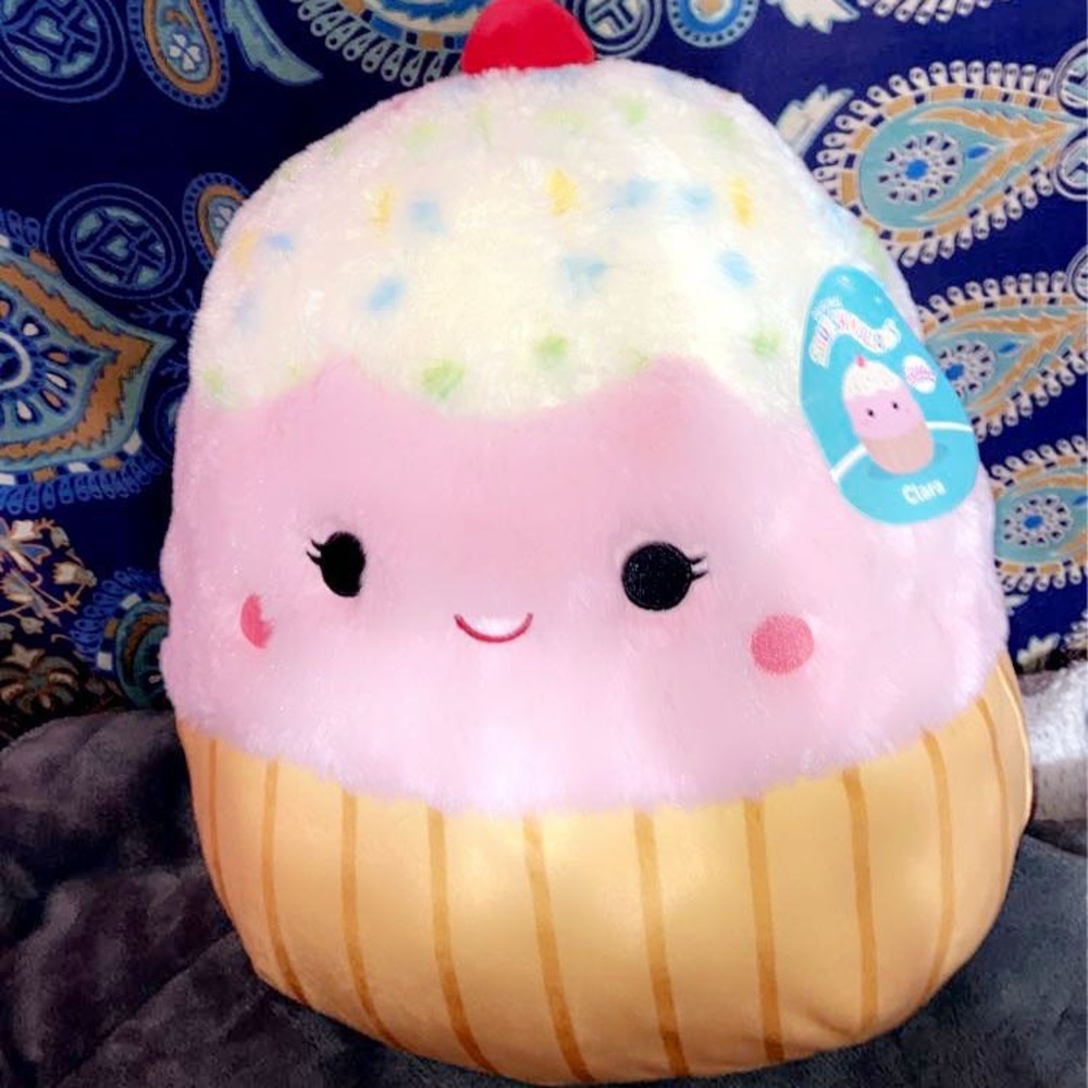 Squishmallows Clara the Cupcake 12”Stuffed Plush